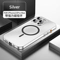 Aluminum Magnetic Bumper Case for iPhone 15, 16 & 17 - Integrated Lens Protection & MagSafe