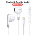 Premium Lightning Connector Wired Earphones for iPhone – Compatible with iPhone 14, 13, 12, 11, X, 8, 7 Series