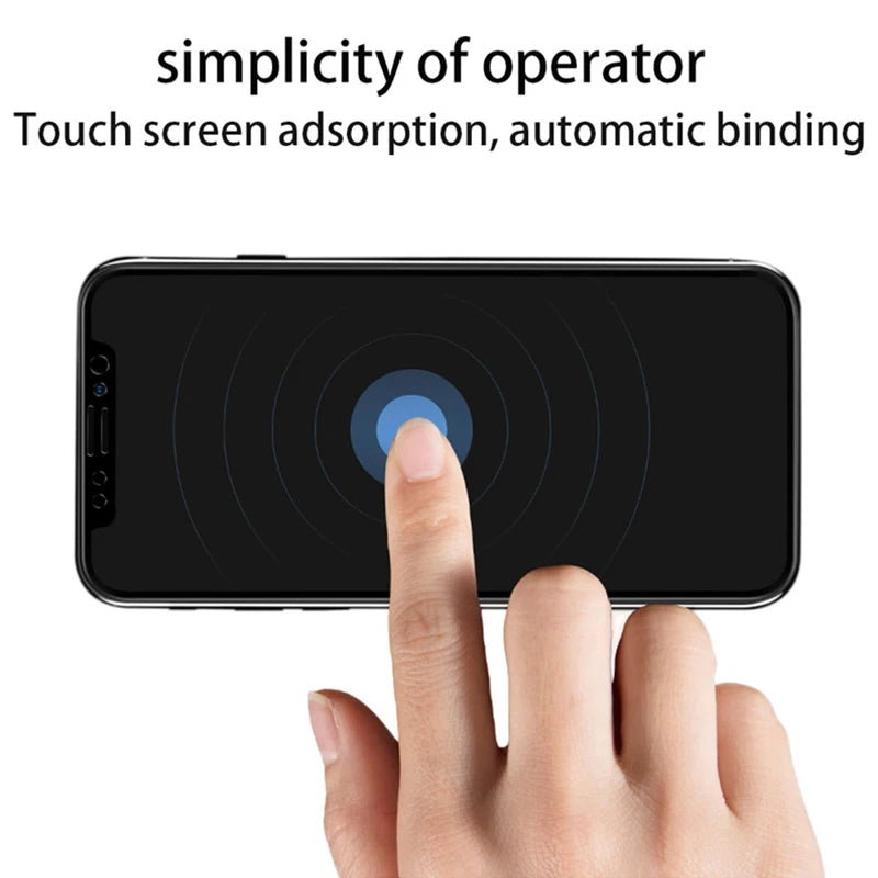 Premium UV Liquid Glue Privacy Tempered Glass for iPhone (15/16/17 Series)