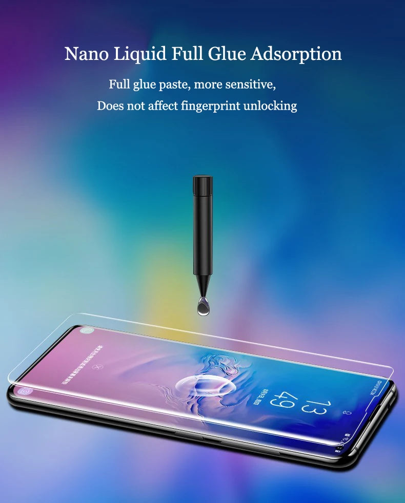 Premium UV Liquid Glue Privacy Tempered Glass for iPhone (15/16/17 Series)