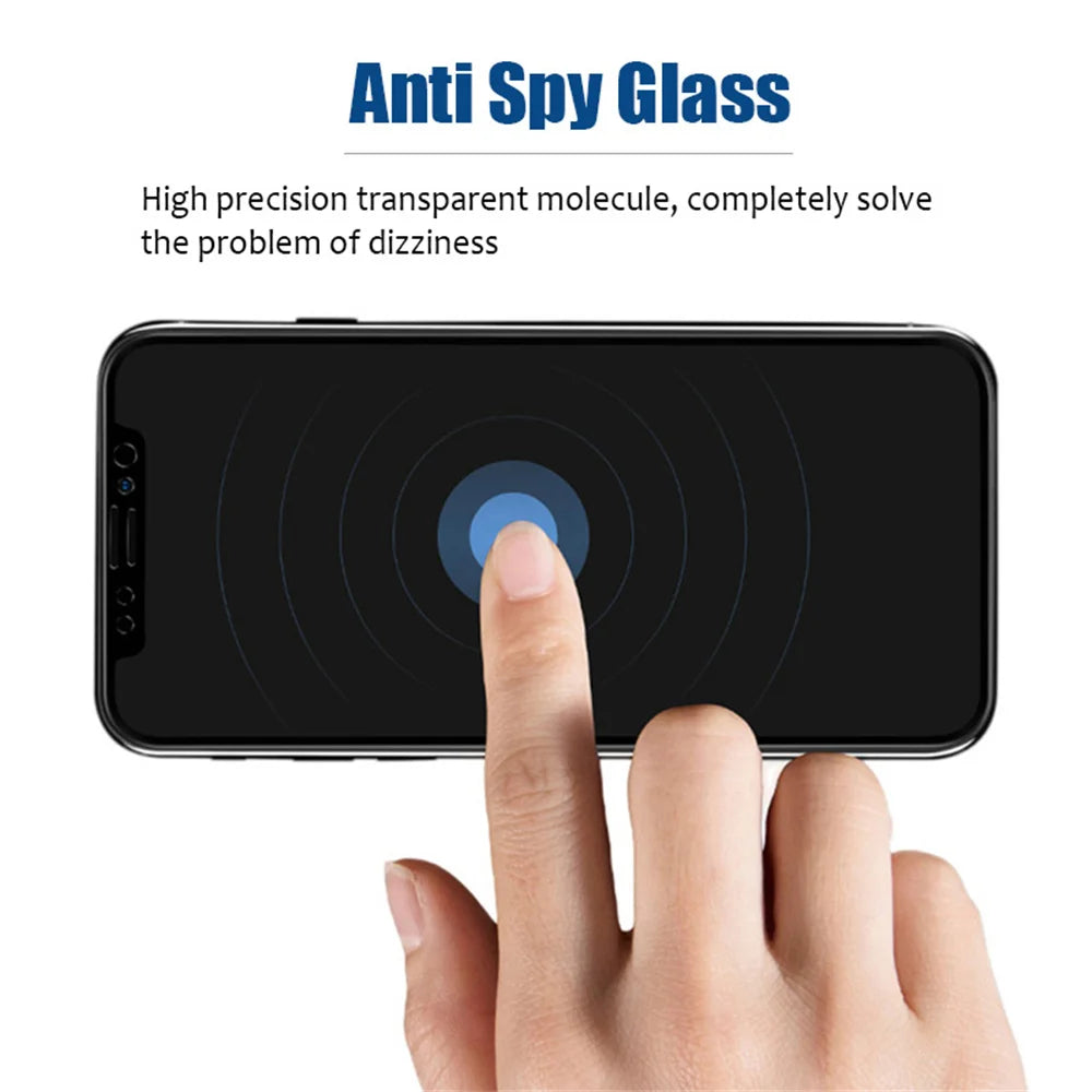 Premium 1-3 Pack Anti-Spy Privacy Tempered Glass for iPhone Series