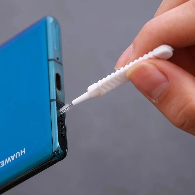 Universal Phone Cleaning & Dust Protection Kit - Speaker Mesh, Dust Plugs & Brush Set for iPhone