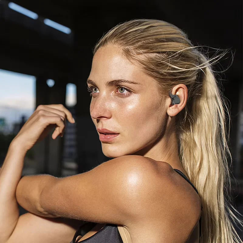 Lenovo Sports Wireless Earhooks Headphones - Bluetooth 5.3 Waterproof Earphones with Noise Reduction