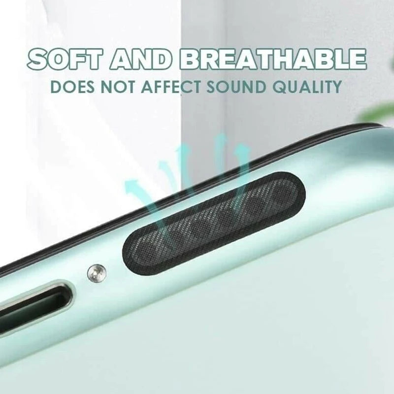Universal Phone Cleaning & Dust Protection Kit - Speaker Mesh, Dust Plugs & Brush Set for iPhone