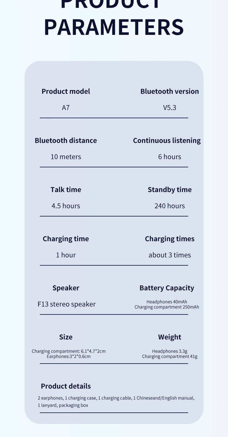 2025 Air Pro TWS Wireless Earbuds - HiFi Bluetooth Headphones with Noise Reduction & Waterproof Design