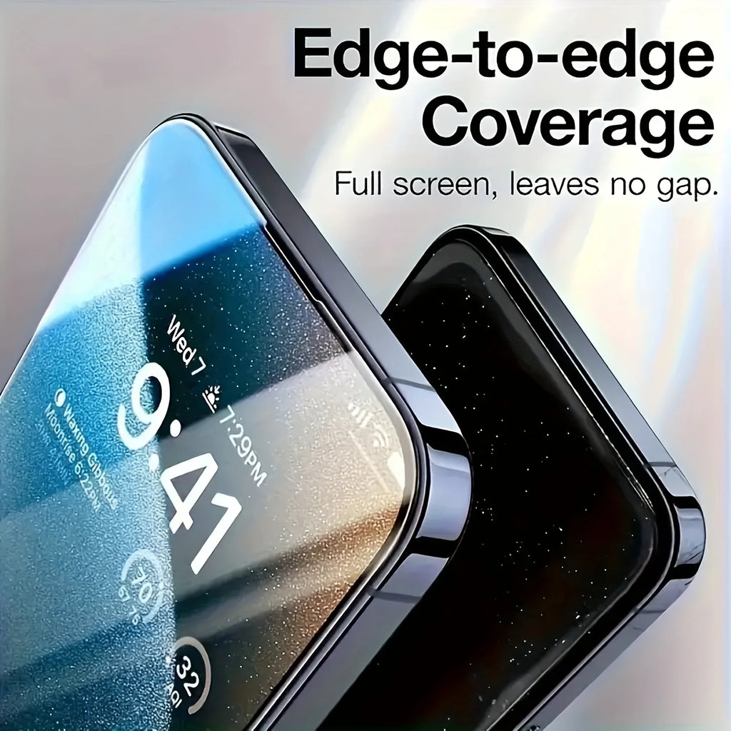 3-Pack Premium HD Privacy Tempered Glass for iPhone Series