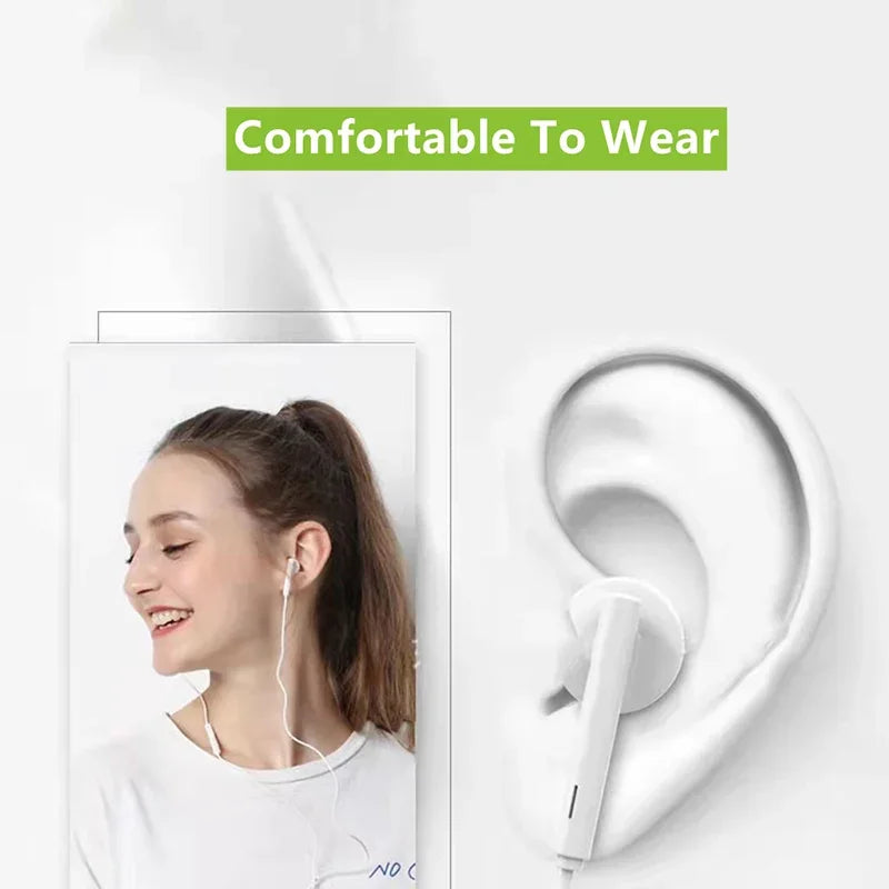 Premium Lightning Connector Wired Earphones for iPhone – Compatible with iPhone 14, 13, 12, 11, X, 8, 7 Series