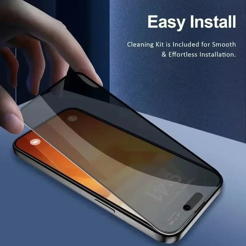Premium Anti-Peep Privacy Tempered Glass (1-5 Pcs Pack) for iPhone