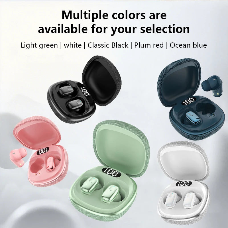 LX-5100 Wireless Gaming TWS Earbuds - Noise Cancelling Bluetooth Sports Headphones for iOS & Android