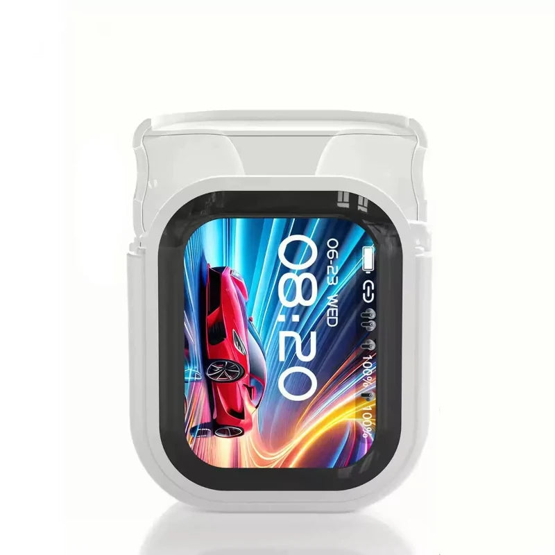 Smart Touchscreen TWS Earbuds with ANC & Real-Time AI Translation - Wireless Bluetooth Headphones