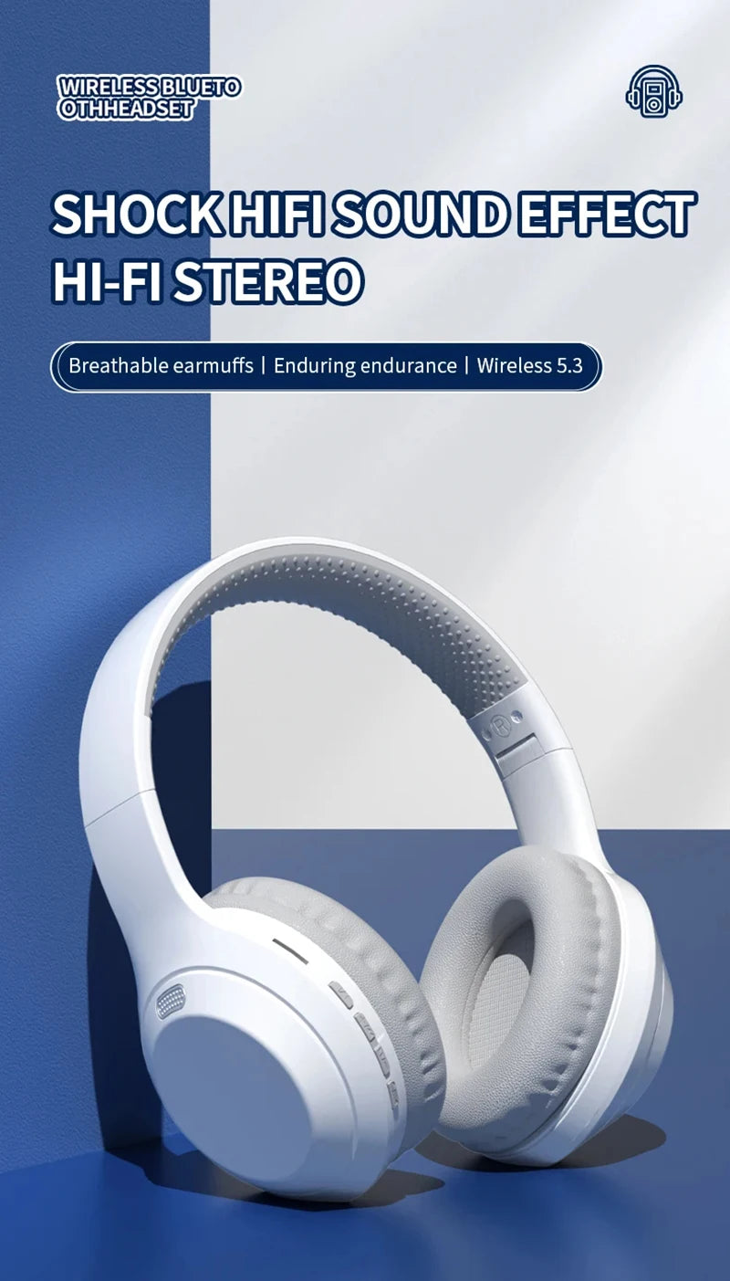 R10 Wireless Bluetooth 5.3 Gaming Earbuds - Ultra-Long Battery Life HiFi Stereo Headset