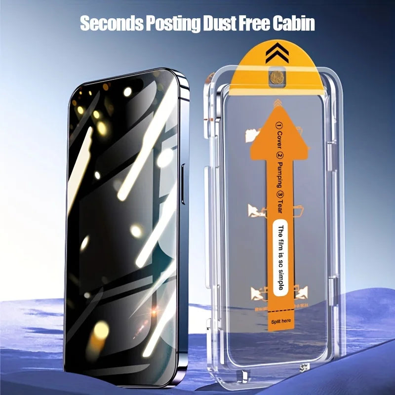 Premium Privacy Anti-Spy Tempered Glass Screen Protector for iPhone
