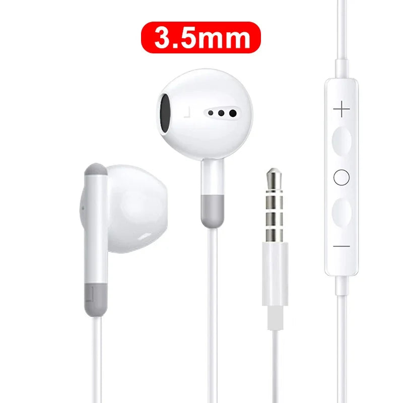 Premium Lightning Connector Wired Earphones for iPhone – Compatible with iPhone 14, 13, 12, 11, X, 8, 7 Series