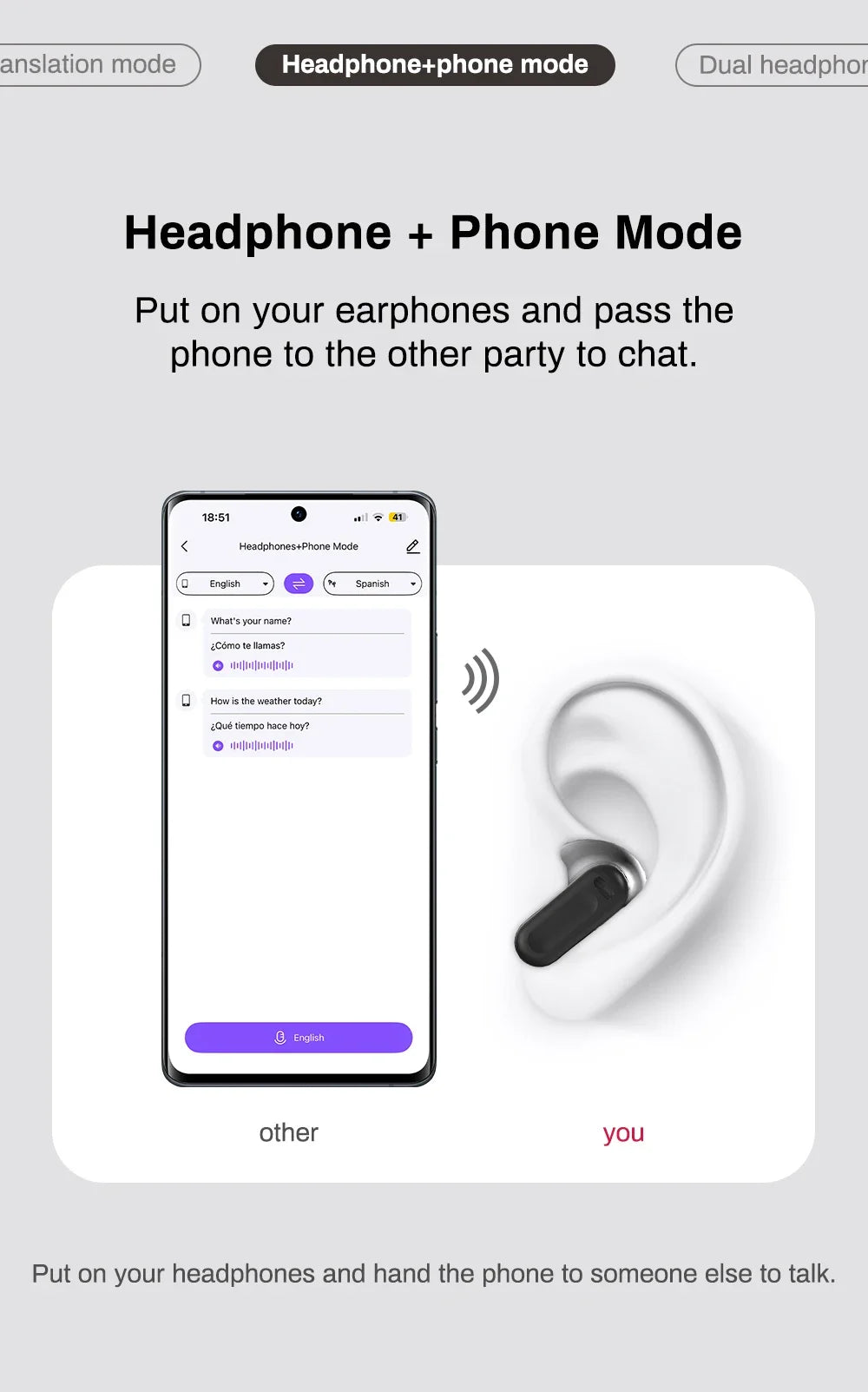 Smart Touchscreen TWS Earbuds with ANC & Real-Time AI Translation - Wireless Bluetooth Headphones