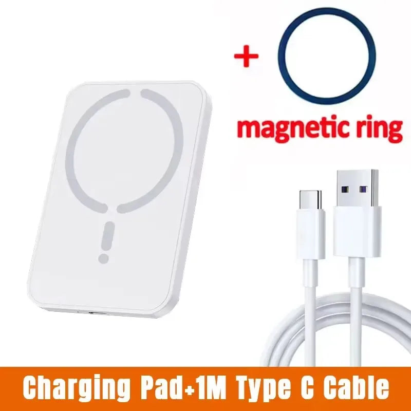 Magnetic Wireless Car Charger with MagSafe - Air Vent Phone Mount for iPhone 15/16/17 Series