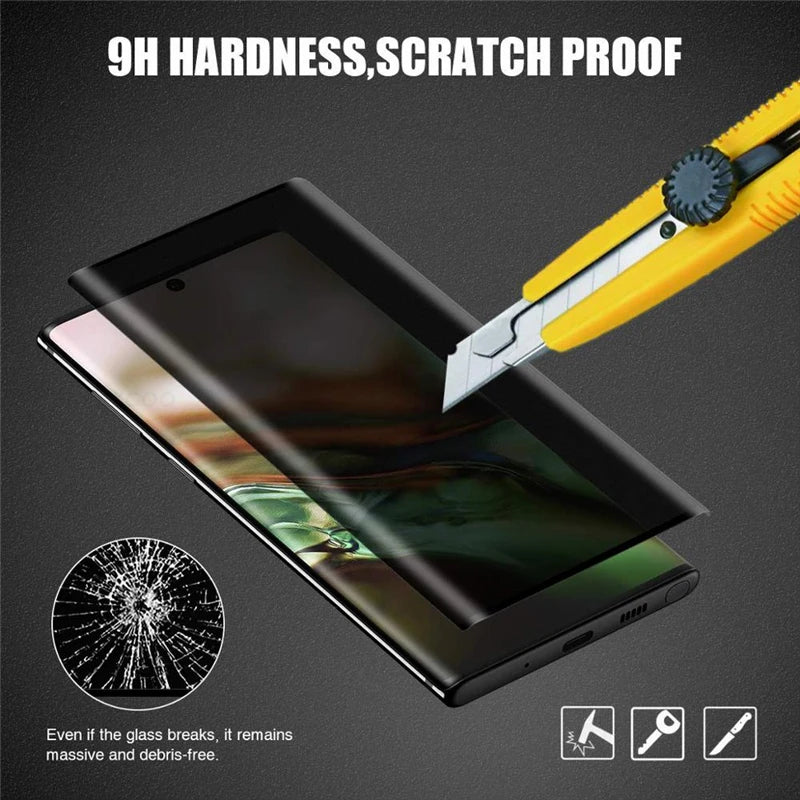Premium UV Liquid Glue Privacy Tempered Glass for iPhone (15/16/17 Series)
