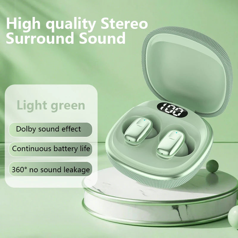 LX-5100 Wireless Gaming TWS Earbuds - Noise Cancelling Bluetooth Sports Headphones for iOS & Android