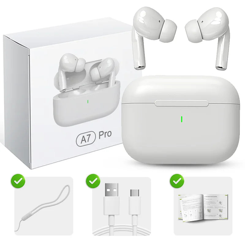 2025 Air Pro TWS Wireless Earbuds - HiFi Bluetooth Headphones with Noise Reduction & Waterproof Design